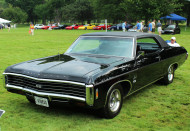 1969, chevrolet, impala, hidden headlights