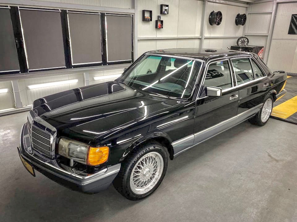 040, black, mercedes, 126, w126, 560SEL, 420SEL, 1986, 1987, 1988, 1989, 1990, 1991