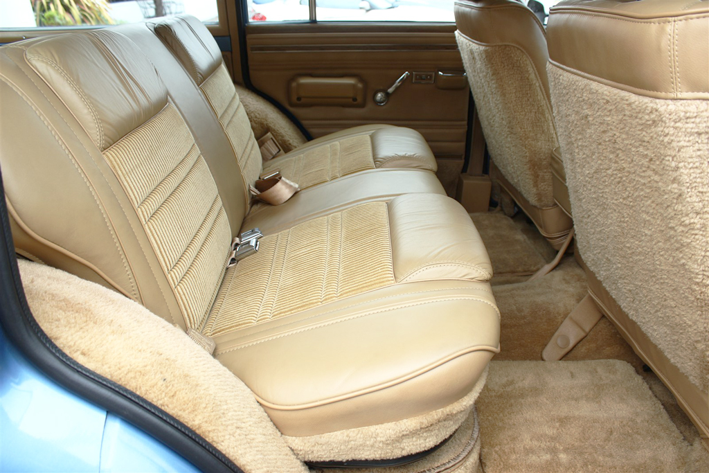 1988 Jeep Grand Wagoneer Rear Seat View Classic Cars Today