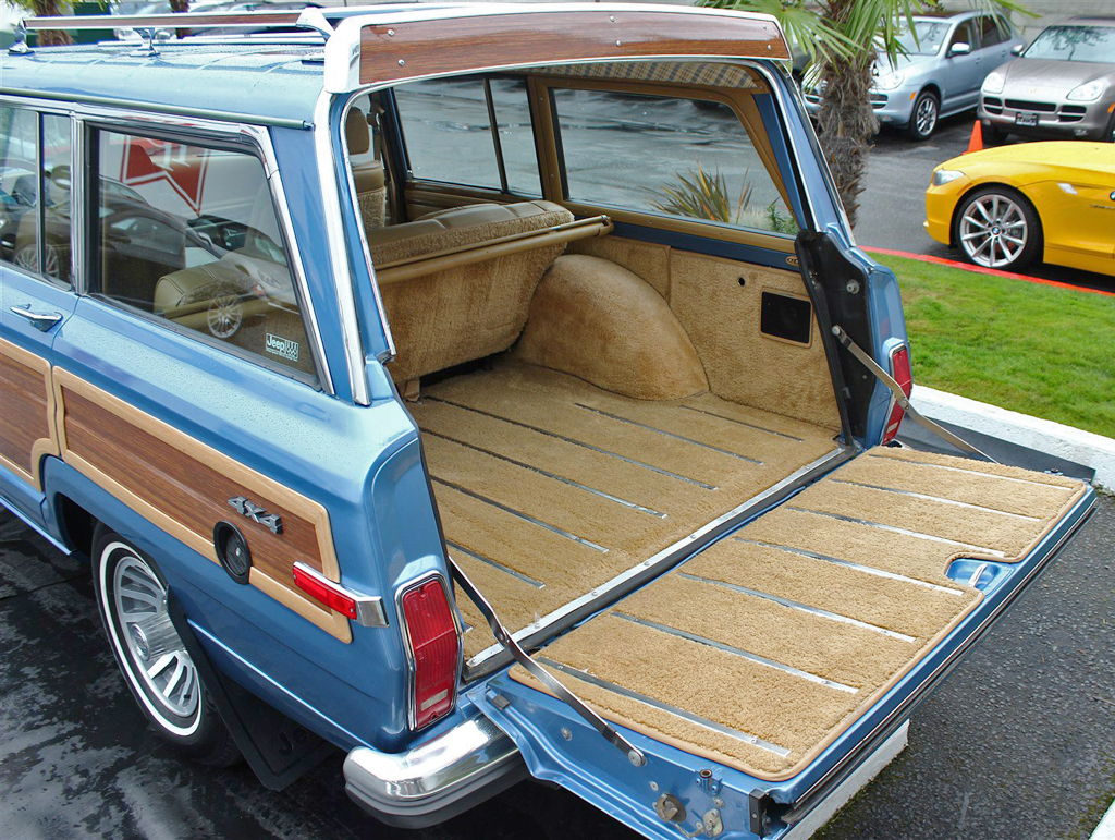 1988 Jeep Grand Wagoneer Rear Cargo Area Classic Cars