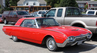 1961, ford, thunderbird, coupe