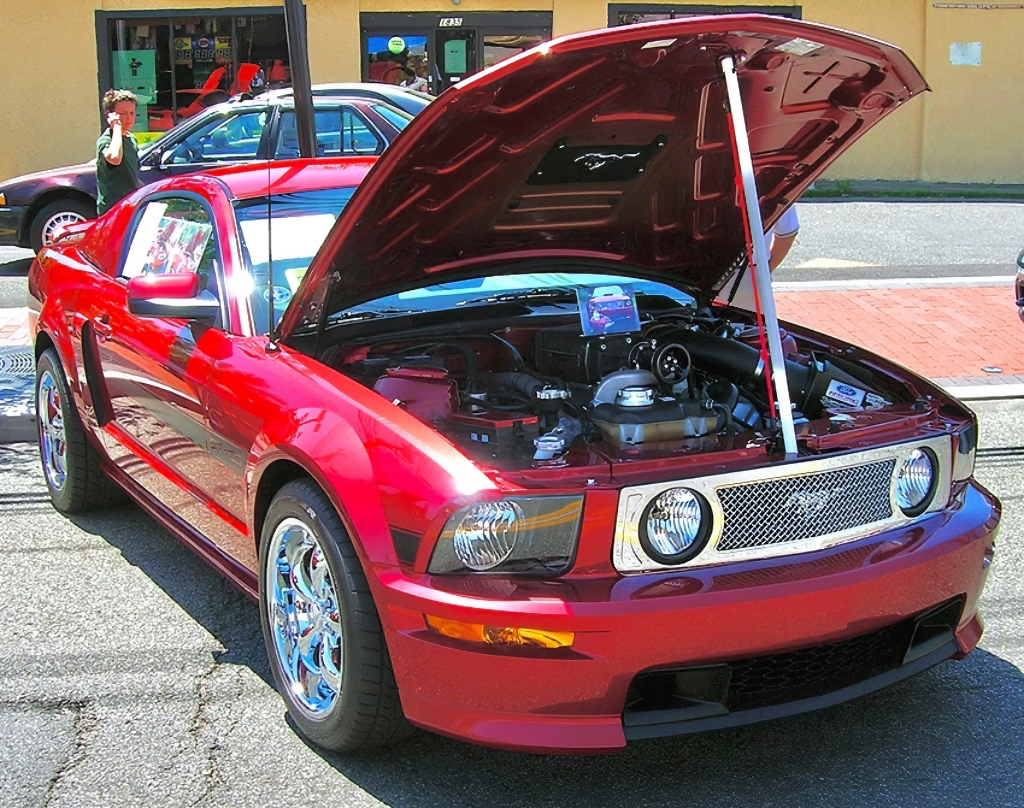 A limited-edition 2007 Ford Mustang GT “California Special” coupe, one of 5,915 made. 