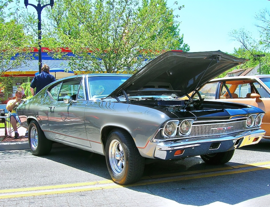 1968 Chevrolet Chevelle hardtop coupe.
