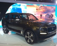 2016, ny, new york, auto show, kia, telluride, suv