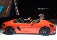 2016, new york, ny, auto show, porsche, boxster, 2017