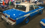 ny, new york, auto show, 1988, dodge diplomat, police car