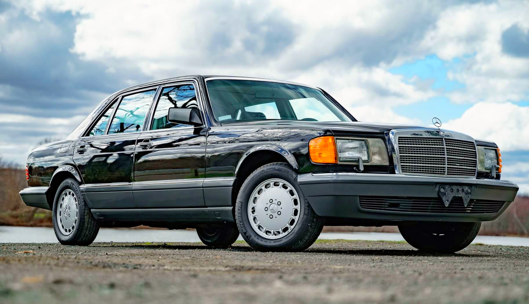 1989 Mercedes 420SEL, Mercedes, 420SEL, 1986, 1987, 1988, 1990, 1991, w126, 126, black, 040, gen 2, generation 2, ii
